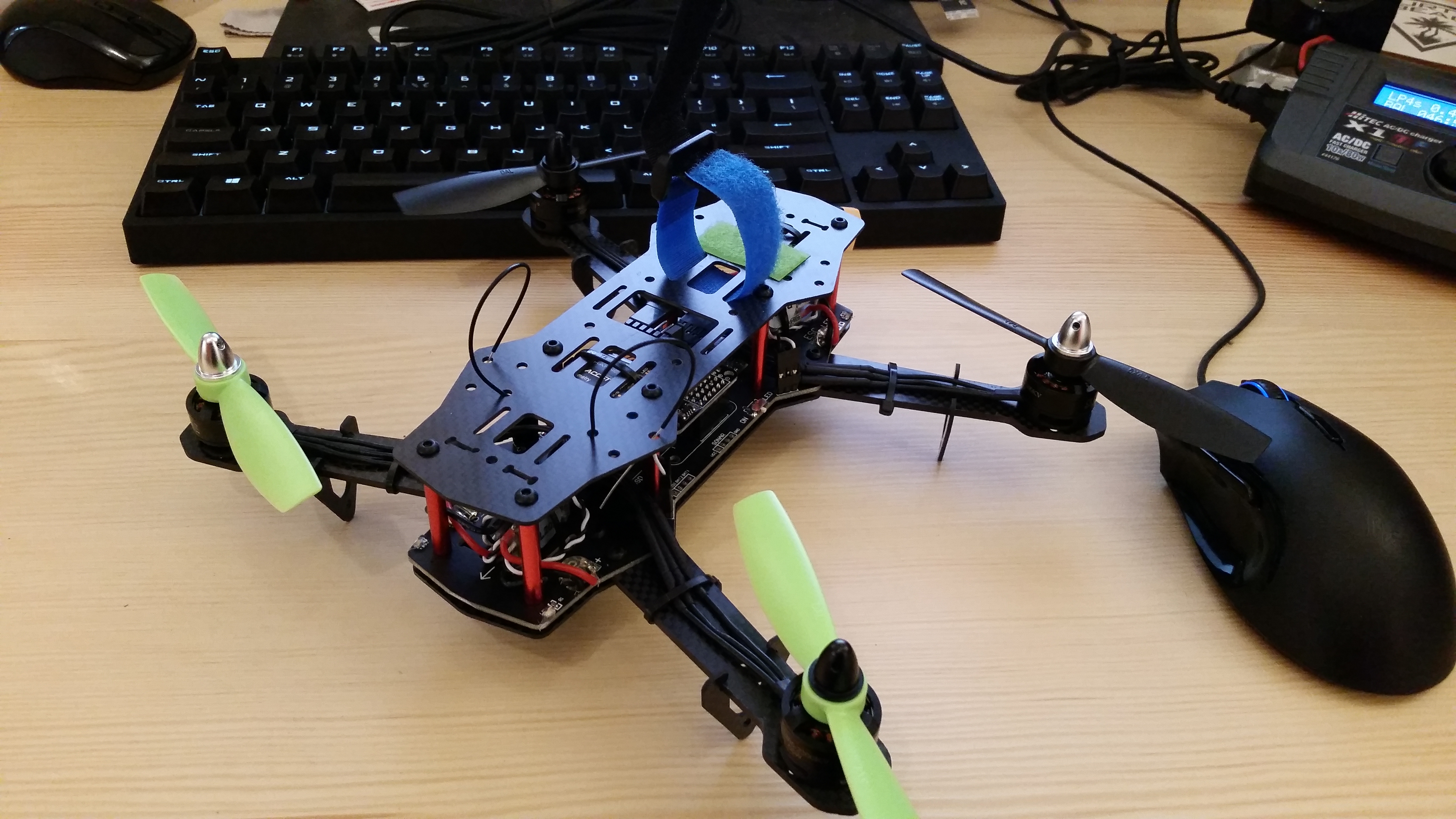 250mm Racing Quad ready for its maiden flight!